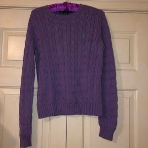 Raulph Lauren Polo cable knit sweater
